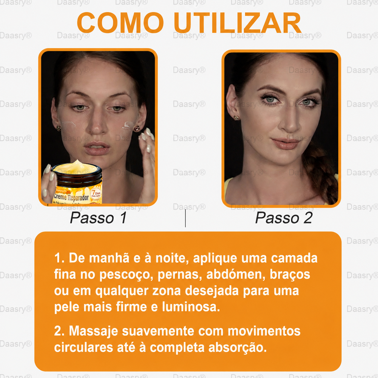 👨‍⚕️Certificado CE: Daasry® Creme Restaurador de Pele com Veneno de Abelha — Efeito Tipo Botox