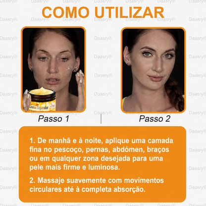 👨‍⚕️Certificado CE: Daasry® Creme Restaurador de Pele com Veneno de Abelha — Efeito Tipo Botox
